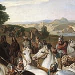 King Rodrigo haranguing his troops (excerpt)